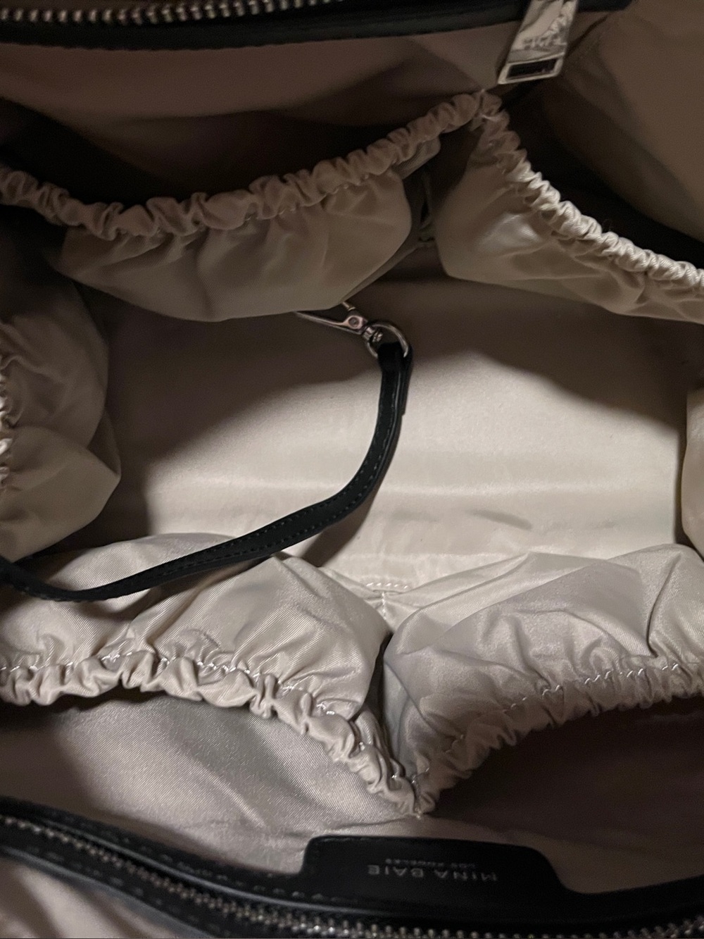 Mina Baie Black/Silver Nylon Emmy Mini - Picture 5 of 8